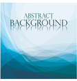 Abstract blue background vector image