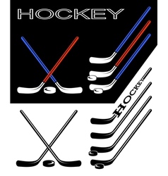 Hockey vector image