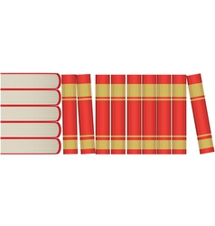 Books vector image
