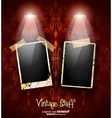 Antique distressed vector image