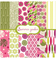 Summer vintage vector image