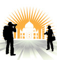 Photographers vector image