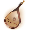Traditional Ukrainian bandura vector image