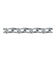Chain seamless vector image