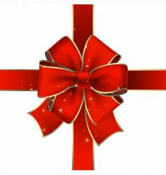 Bow celebrate vector image