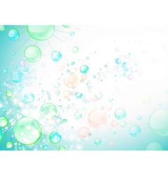 Microbiology Cell Background vector image