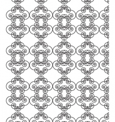 Filigree pattern vector image