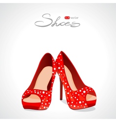 Shoes vector image