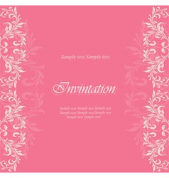 Invitation vector image