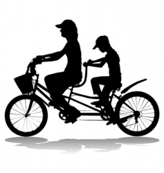 Bicycle vector image