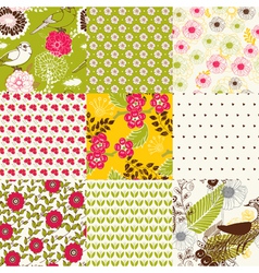 Classic patterns vector image