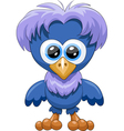 Blue chick vector image