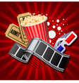 Movie vector image
