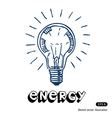 Light bulb vector image