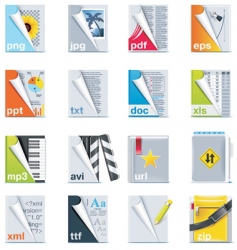 Office stationery vector image