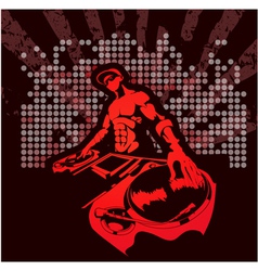 Concert poster vector image