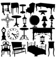 Antique furniture vector image