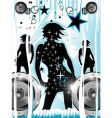 Music event background vector image