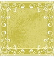 Background Sun curves and frame vector image