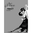 Ballroom dancing poster vector image