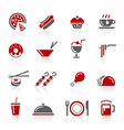 Food Icons vector image