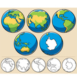 Earth vector image
