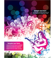Concert poster vector image