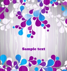 Greeting card vector image