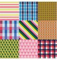 Classic patterns vector image