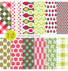 Classic patterns vector image