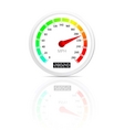 Speedometer vector image