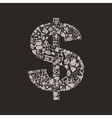 Medicine dollar vector image