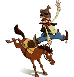 Cowboy loser vector image