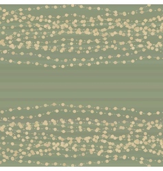 Vintage dots background vector image