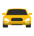 Taxi yellow car vector image