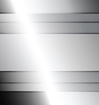 Shiny metal background vector image