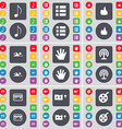 Note List Like Swimmer Hand Wi-Fi Credit card vector image