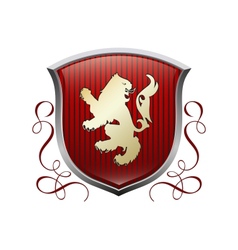 Shield vector image