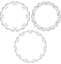 Borders vector image