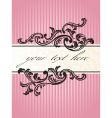 Romantic French banner vector image