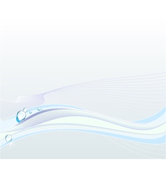 Background with drops vector image