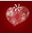 Decorative heart vector image