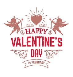 Valentine's Card vector image