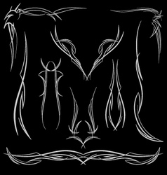 Pinstripe-018 vector image