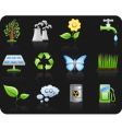 Environment icons vector image
