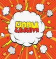 Cartoon explosion vector image