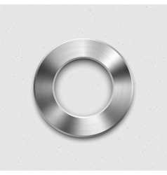 Metallic Volume Button Icon vector image