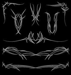 Pinstripe-019 vector image