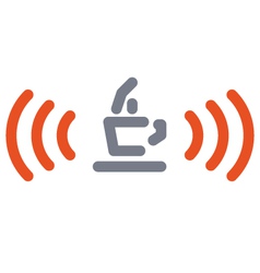 Internet cafe sign vector image