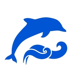 Dolphin Silhouette vector image